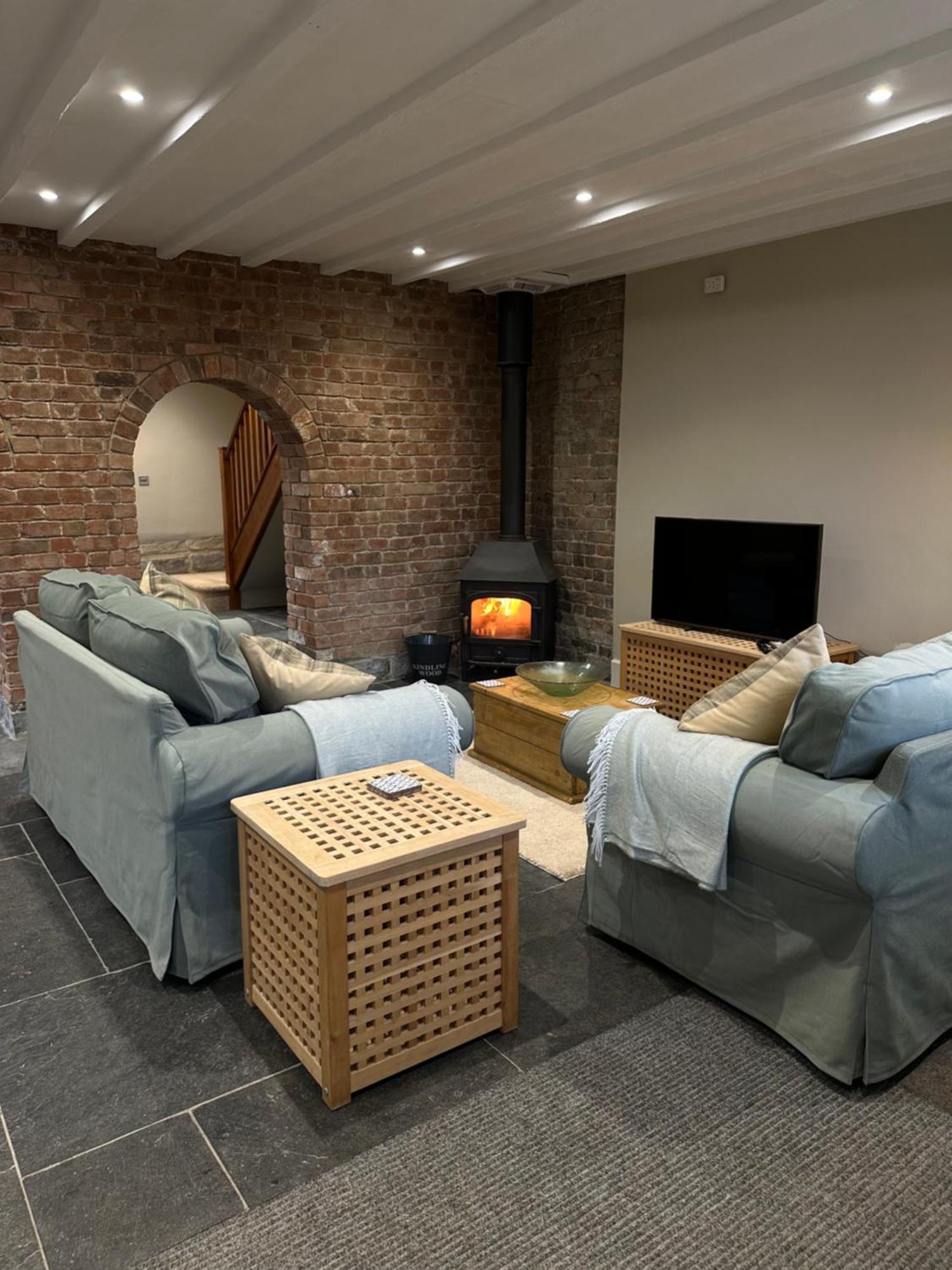 Вилла The Cider House At Stathe Farm Burrowbridge Экстерьер фото