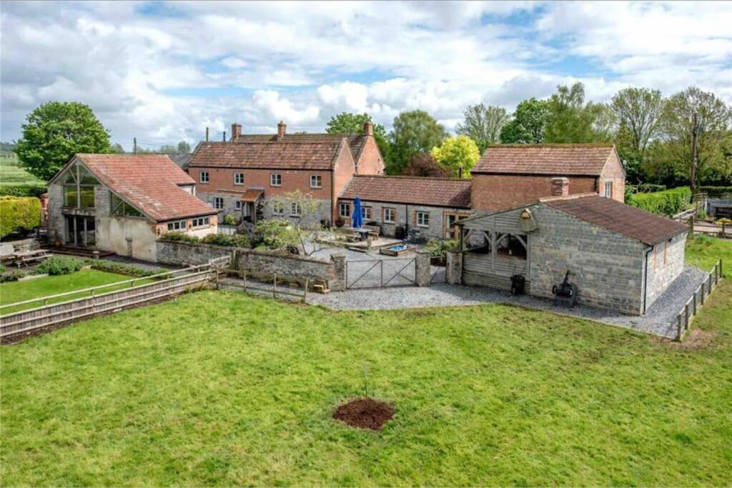 Вилла The Cider House At Stathe Farm Burrowbridge Экстерьер фото