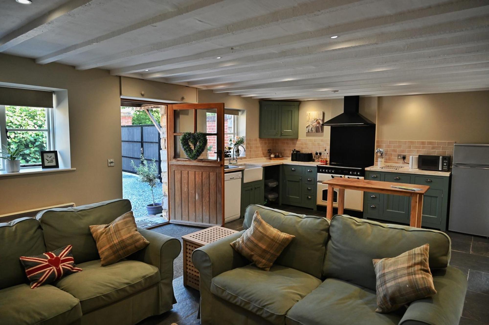 Вилла The Cider House At Stathe Farm Burrowbridge Экстерьер фото