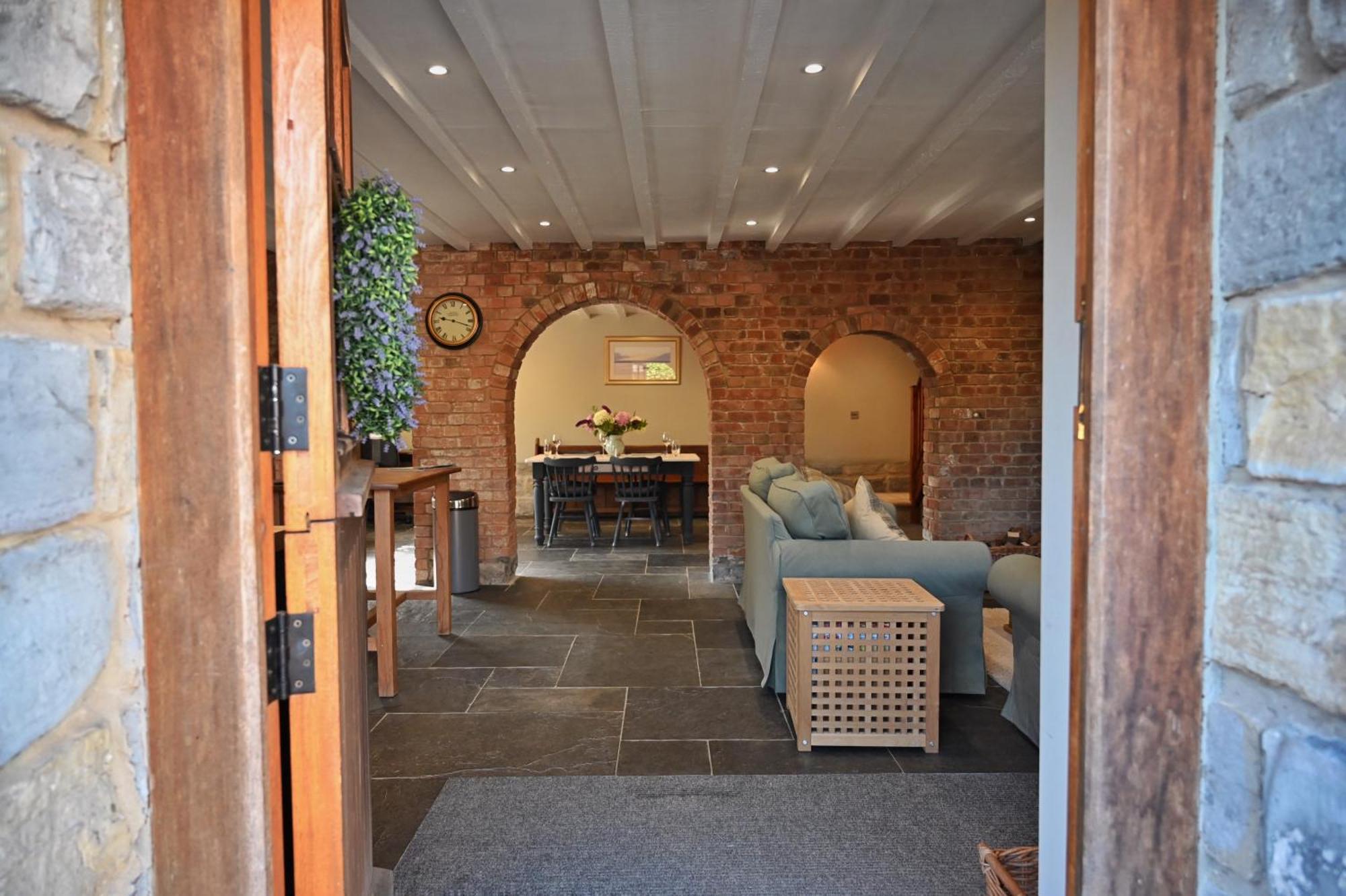 Вилла The Cider House At Stathe Farm Burrowbridge Экстерьер фото